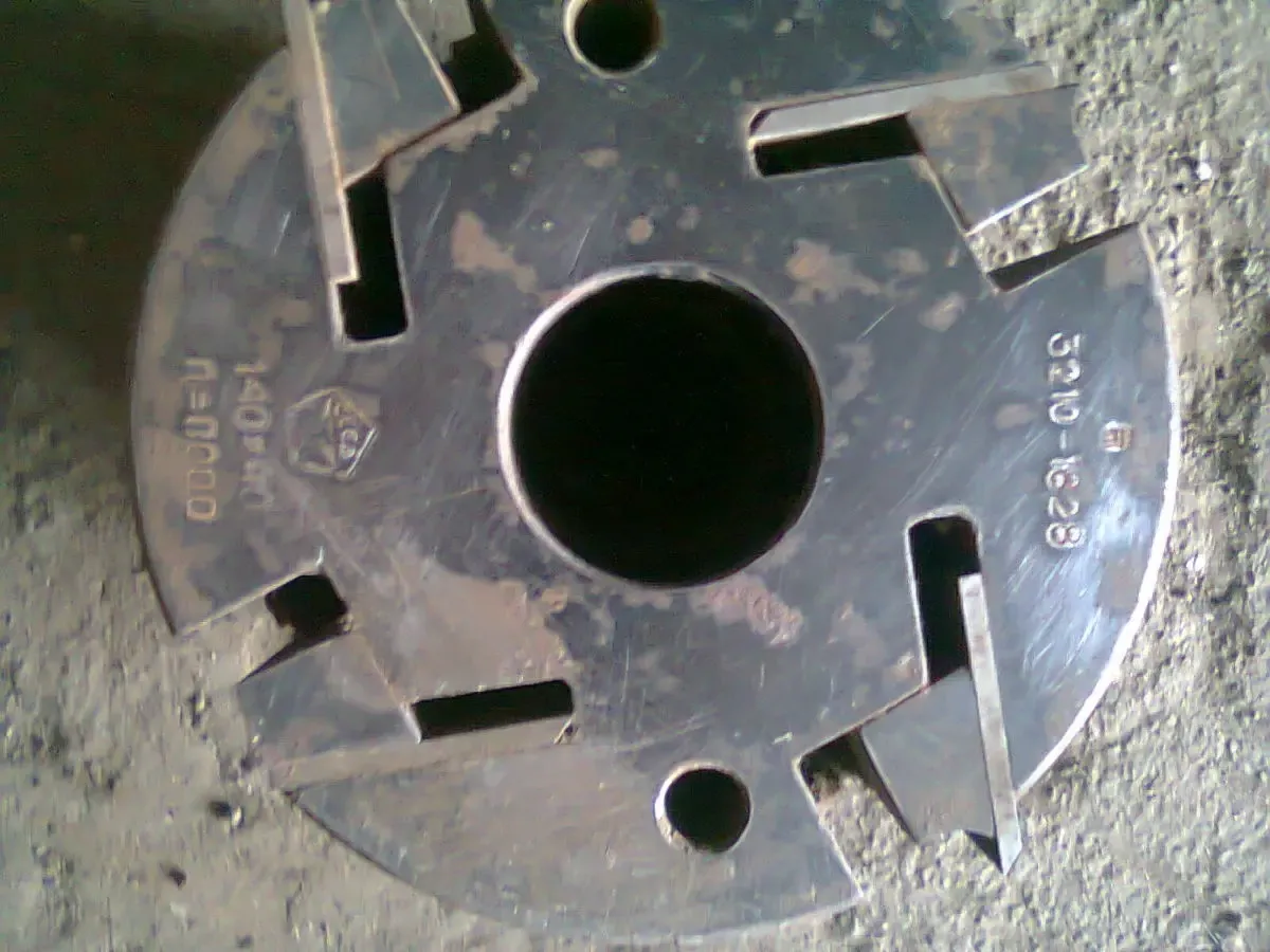 Фрезы дереворежущие насадные цилиндрические сборные ГОСТ 14956