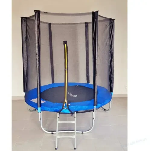 Батут детский с защитной сеткой, 180 см диаметр