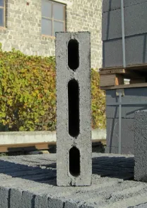 Шлакоблок міжстіновий пустотілий М-35