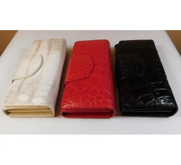 Кошелек женский из кожи крокодила 5