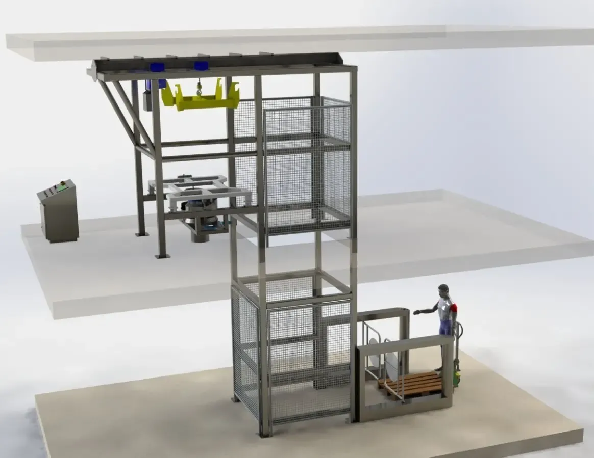 Растариватель биг бэгов 2000кг 8