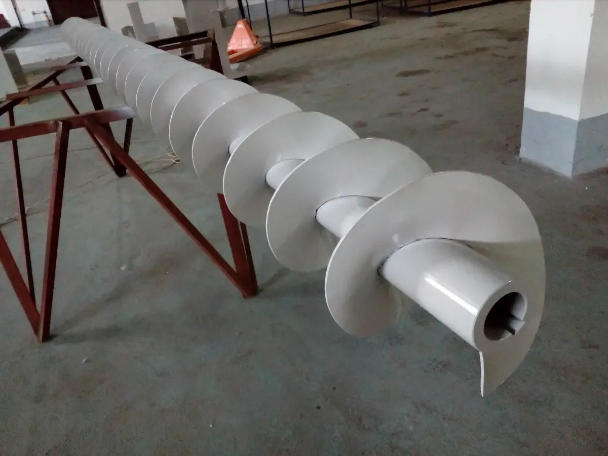 Шнек, винтовой конвейер 40т/час 8