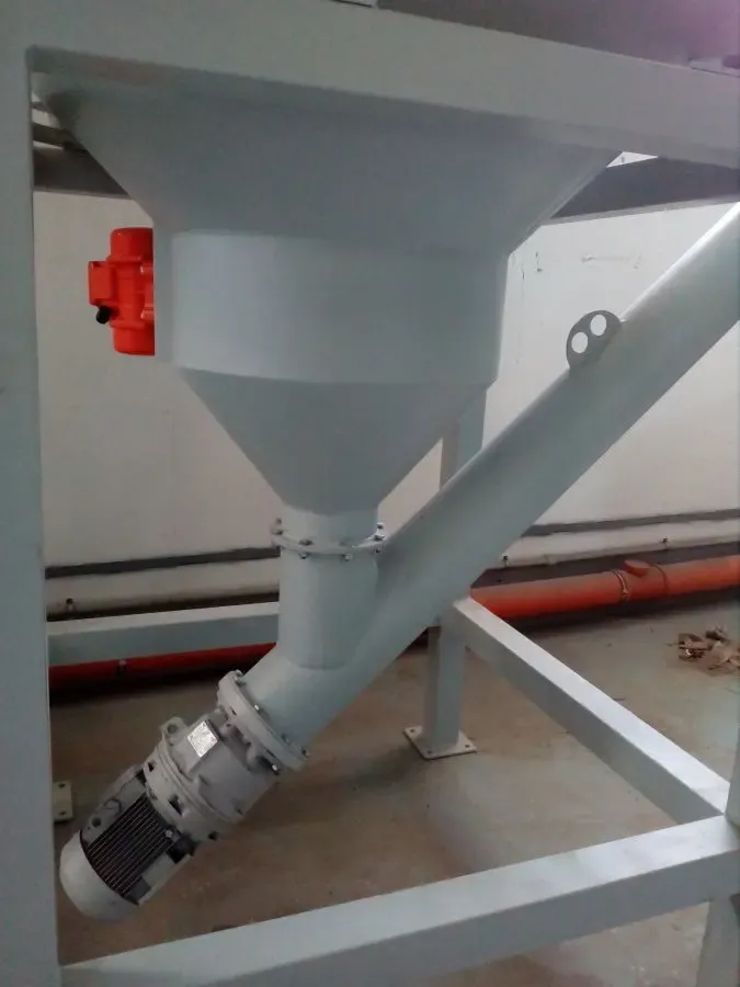 Шнек, винтовой конвейер 40т/час 10