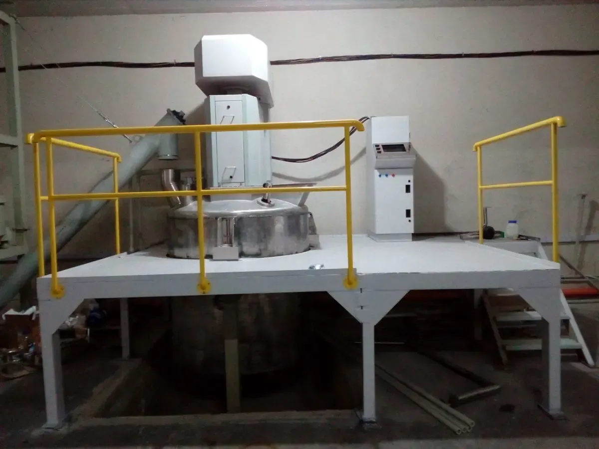 Миксер, диссольвер для производства краски (диспергатор) 2