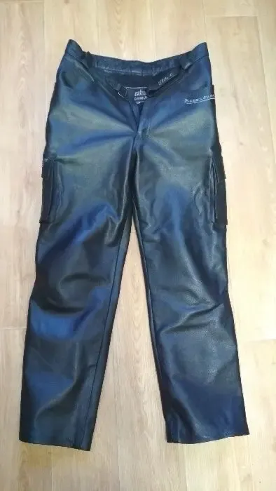 Кожаные мужские джинсы (байкерские) элитные Англия