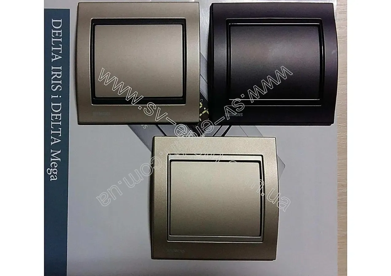 Выключатели и розетки SIEMENS MEGA (Siemens, Германия) 2