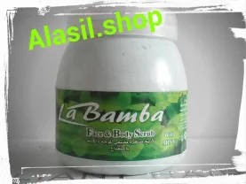 Скраб с мятой для лица и тела Bobana, 300 Ml, египет