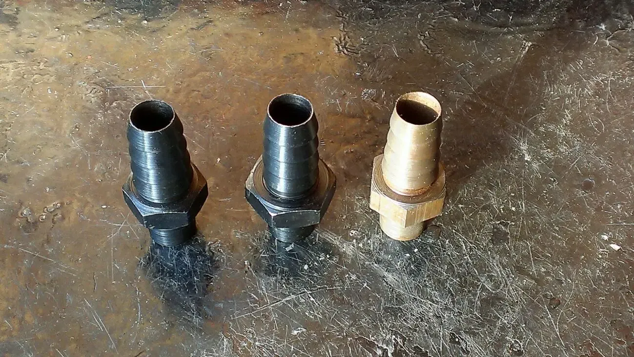 Штуцер 00-406 высокого давления гидравлический L-65мм 3