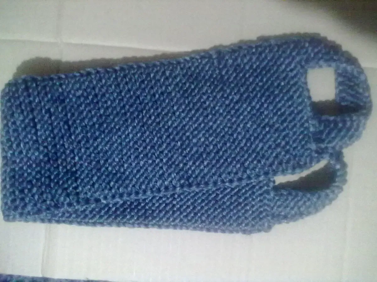 Мочалка банная,вязаная.