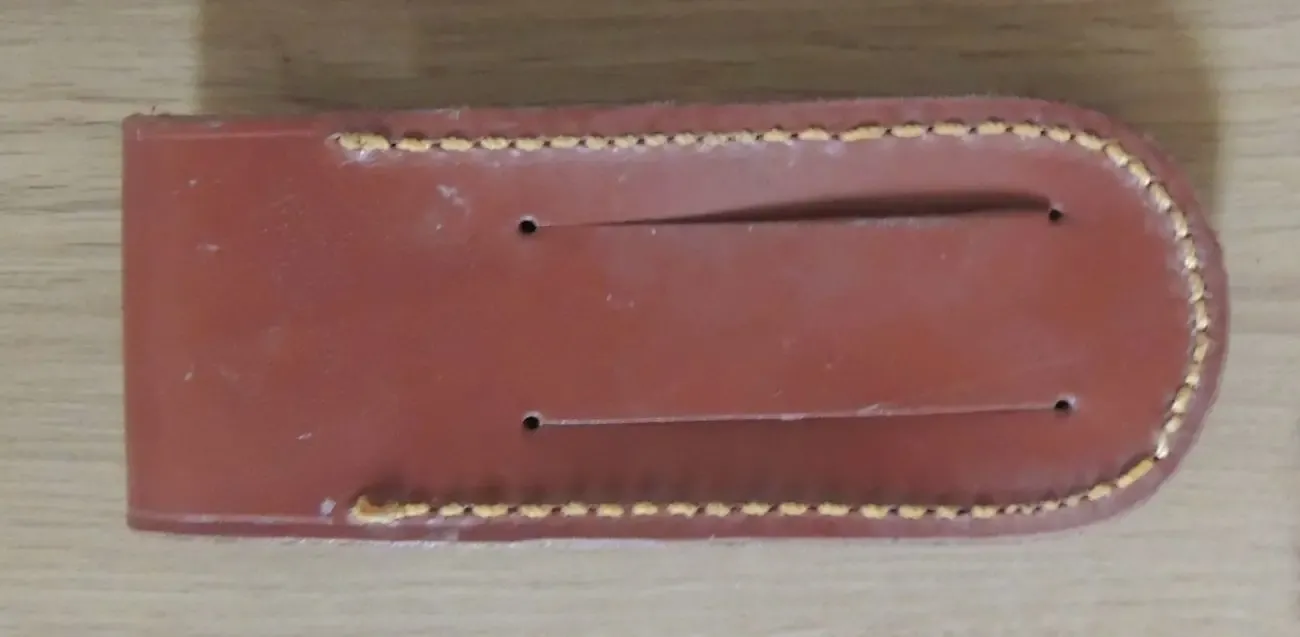 Кожаный чехол для складного ножа Camel Camping. 5