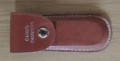 Кожаный чехол для складного ножа Camel Camping.