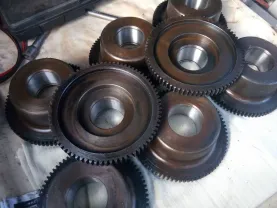 Приводні колеса, вали, блок-шестерні, з/ч до електротельферів