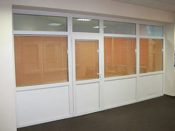 Перегородки для дому та офісу. Пластикові та алюмінієві. Недорого. 10