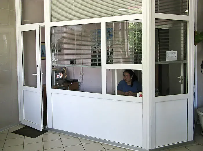 Перегородки для дому та офісу. Пластикові та алюмінієві. Недорого. 7