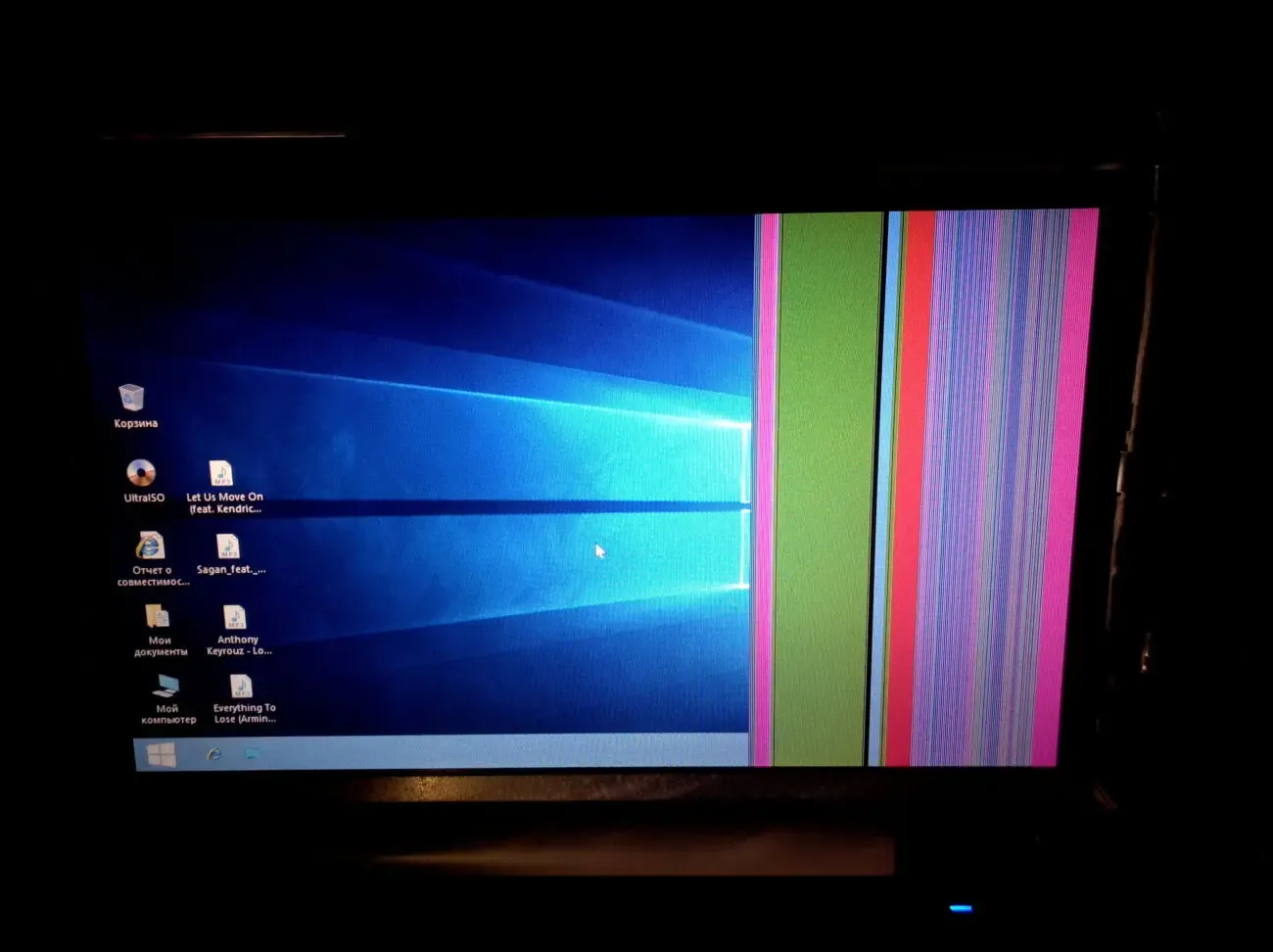 Матрица дисплей экран HSD100IFW1 30 pin 1024x600 Матовая, Рабочая 4