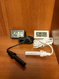 Гигрометр термометр цифровой для инкубатора с выносным датчиком WSD-12