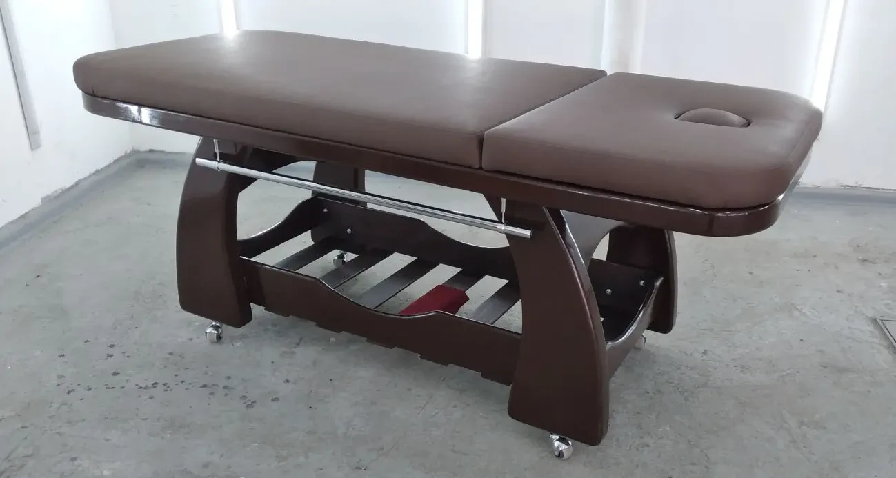 Масажний стіл М16 кушетка стаціонарна дерев'яний стіл 7