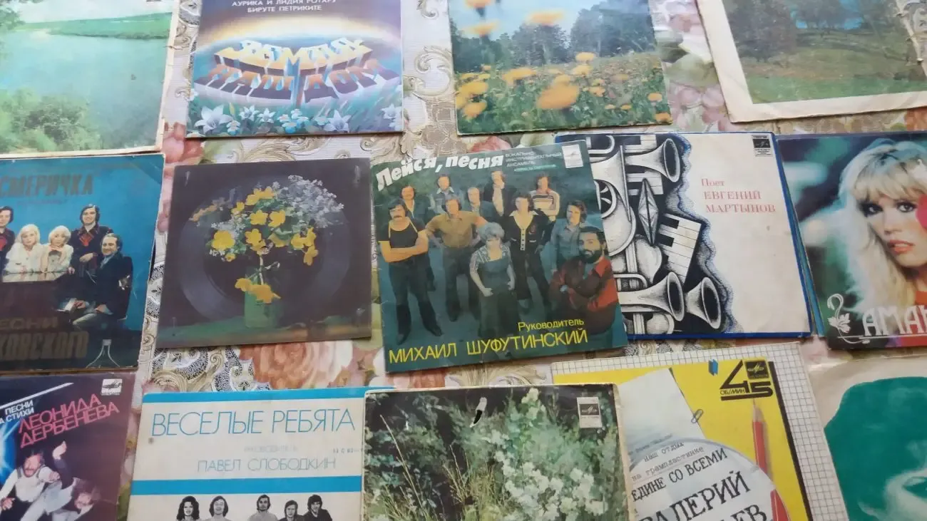 Граммпластинки большие и маленькие 6