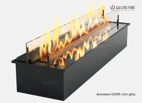 Дизайнерский биокамин Slider glass  ТМ Gloss Fire