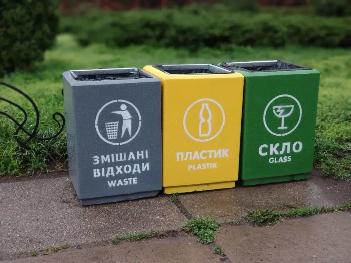 Урна квадратная бетонная