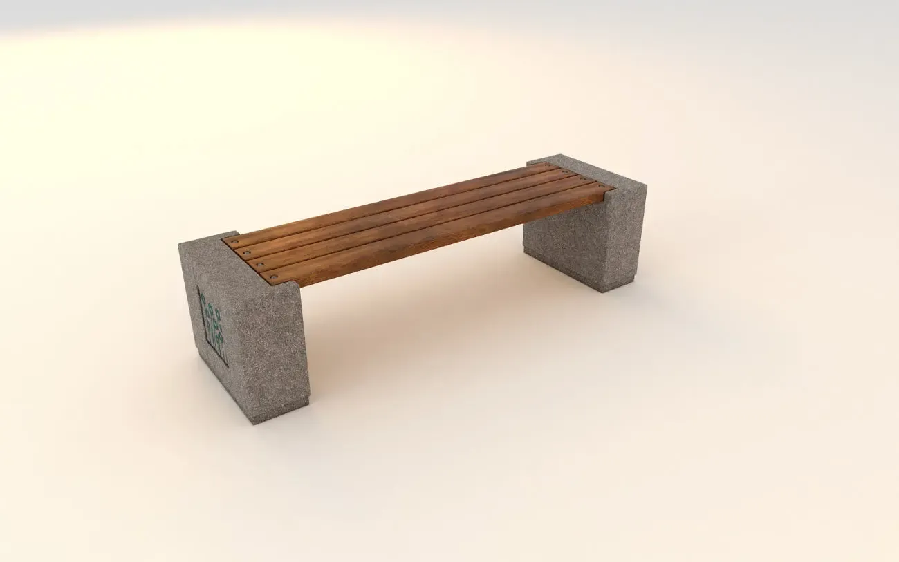 Лавка садово-парковая 3