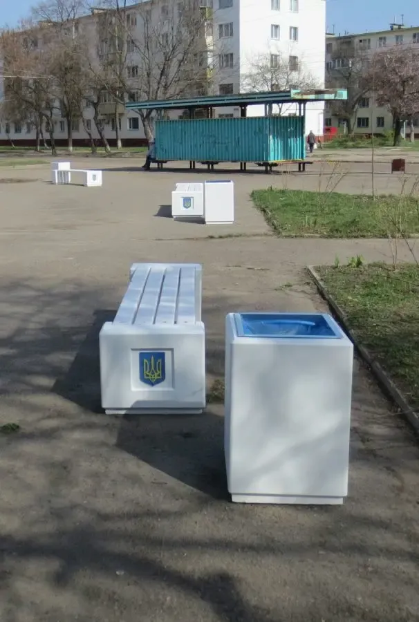 Лавка садово-парковая 4