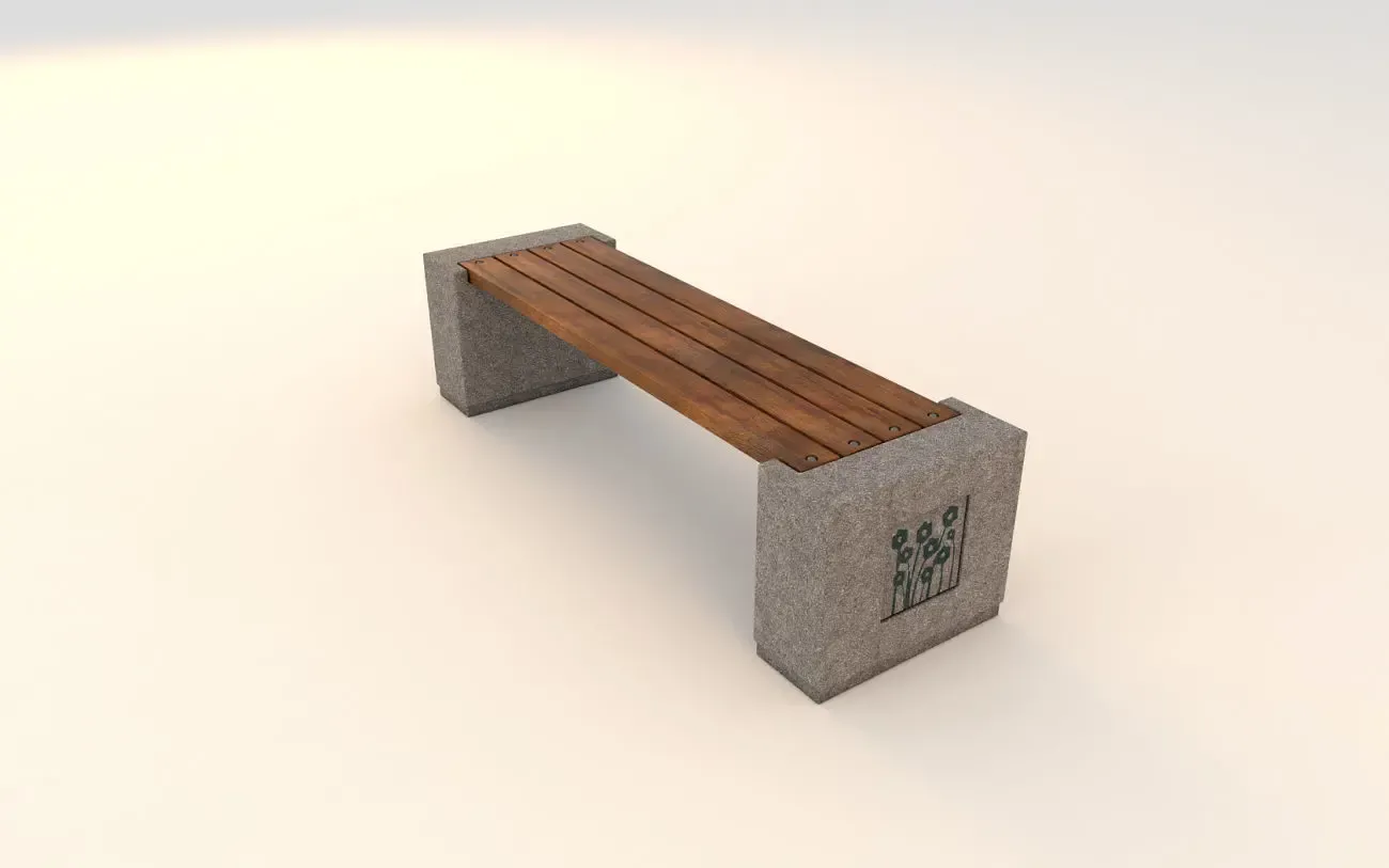 Лавка садово-парковая 2