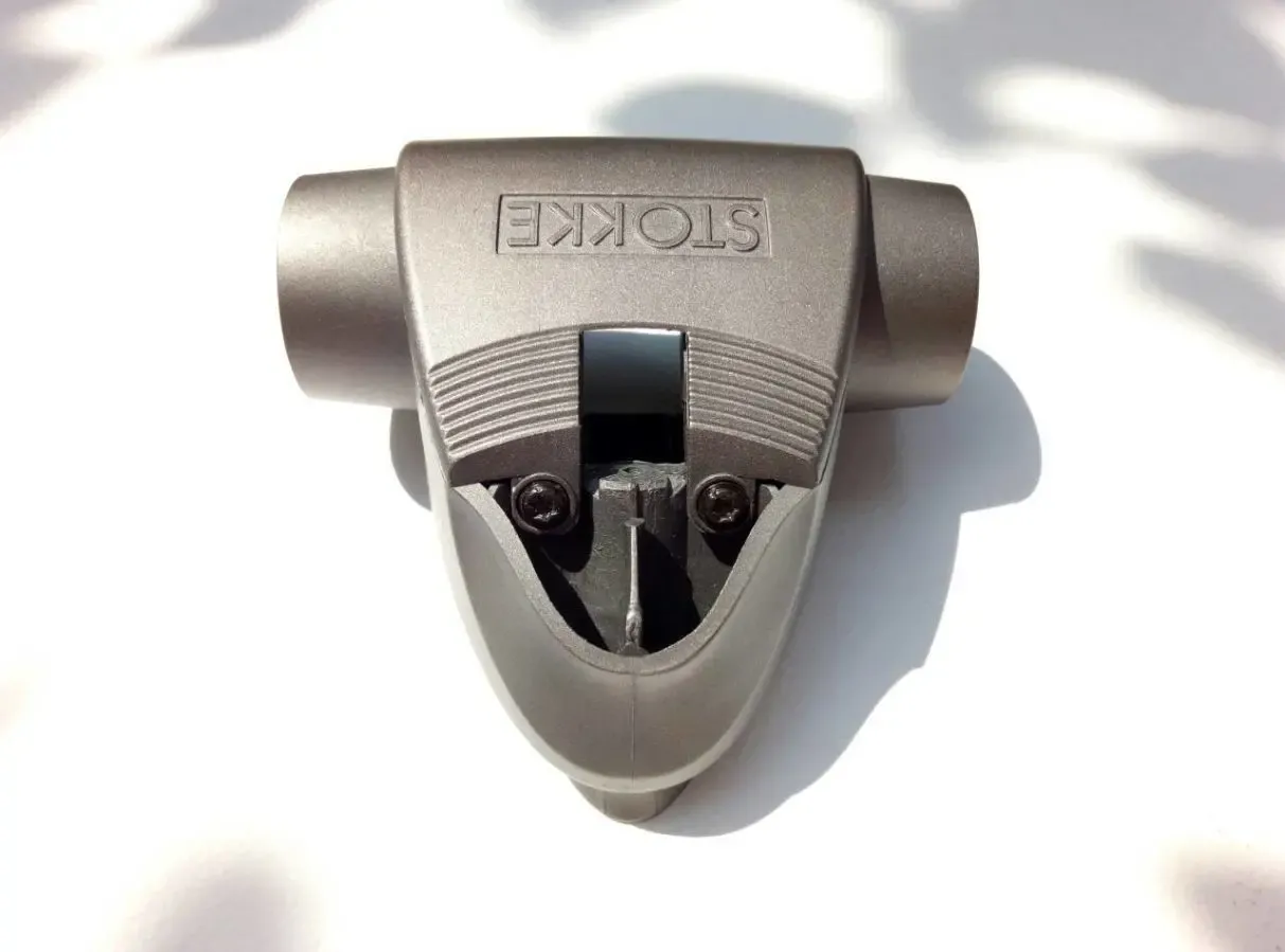 Stokke Xplory V-1,2,3 Блок крепления ручки к стойке,труба.Запчасти 2
