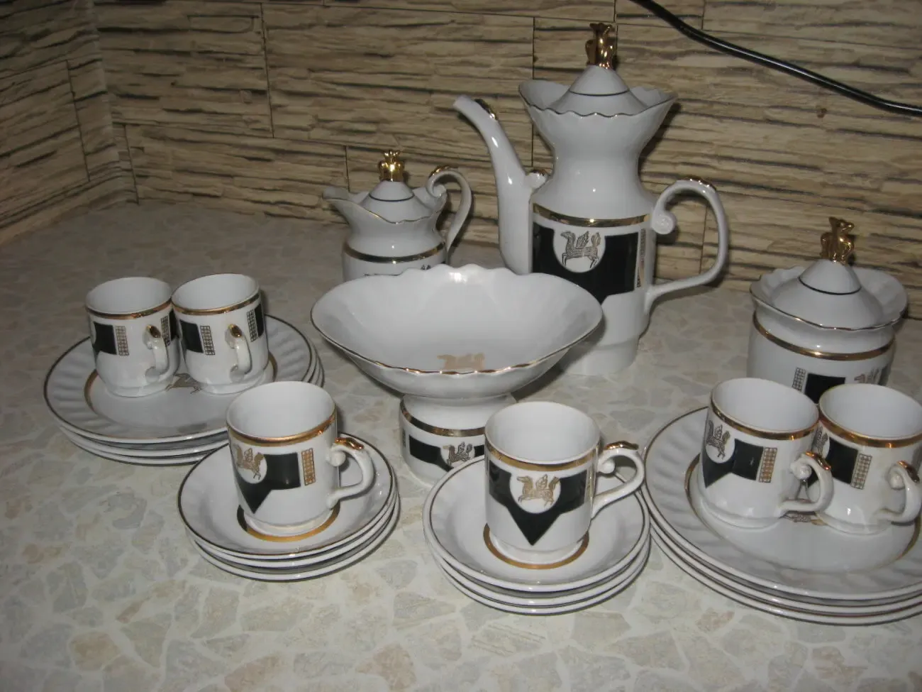 Кофейный сервиз.ссср. 2