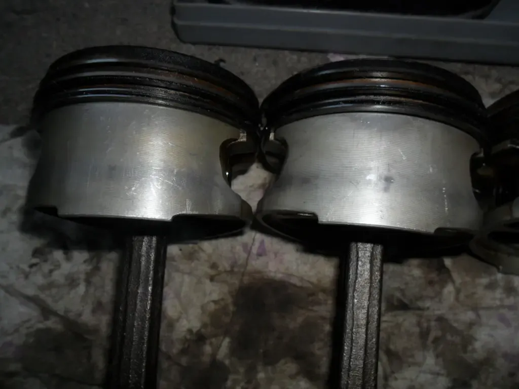 Поршня с шатунами Дэу 1.6 16v, Daewoo Ланос, Нексия, Нубира, оригинал 8