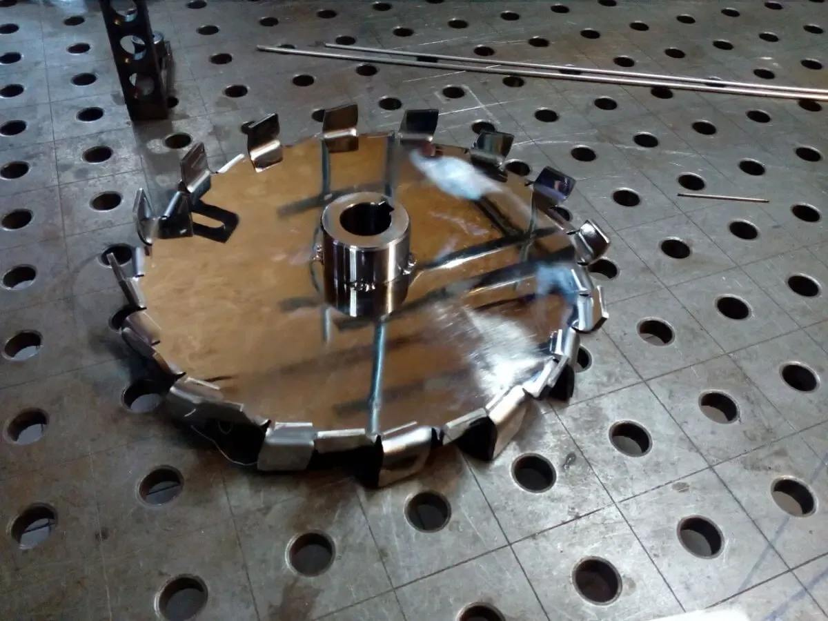 Мешалка фрезерная мелкозубая 3