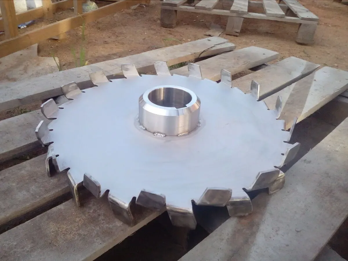 Мешалка фрезерная мелкозубая 4