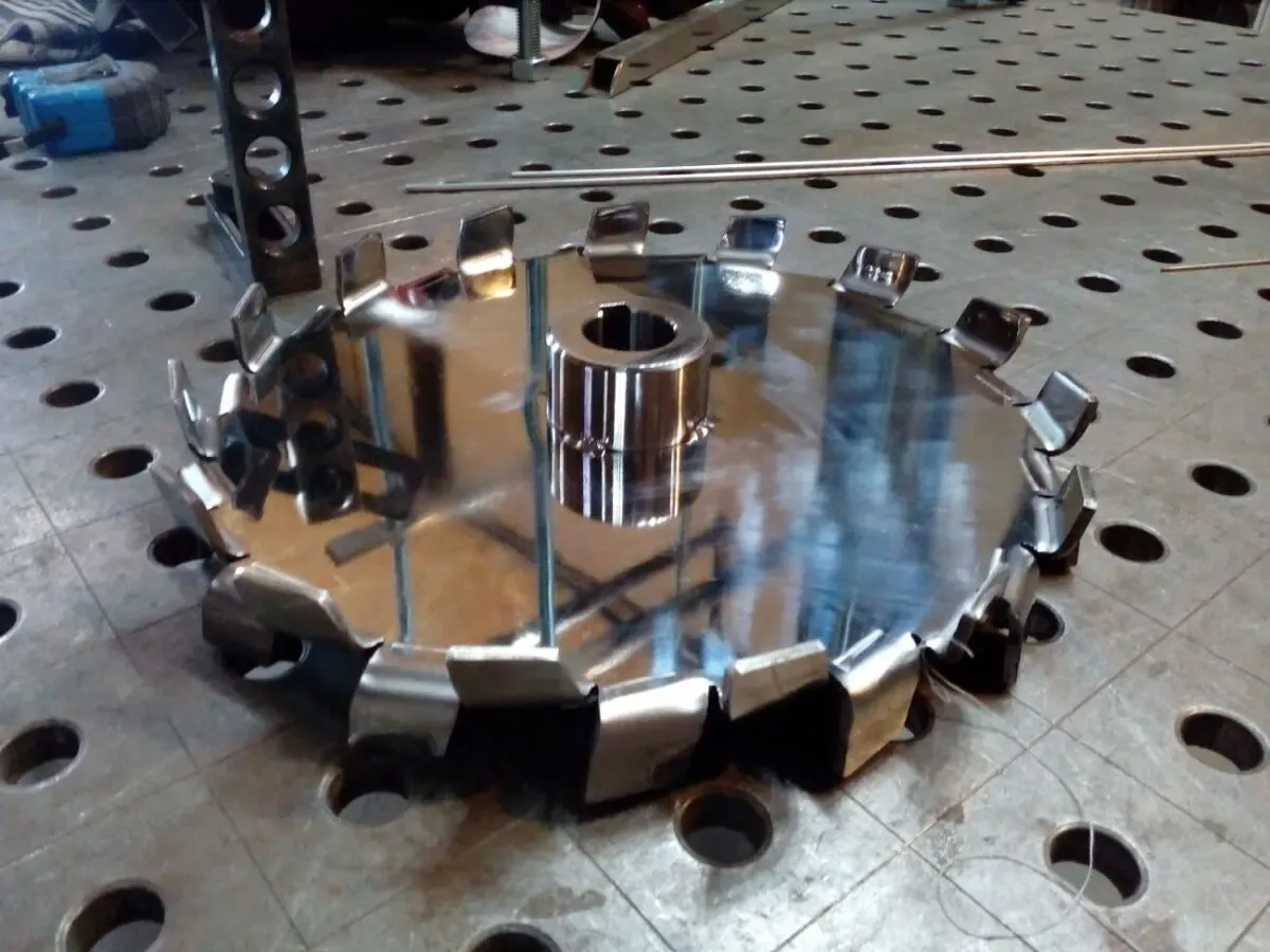 Мешалка фрезерная мелкозубая