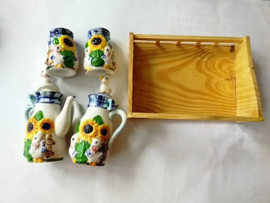 Набор керамический для специй 4