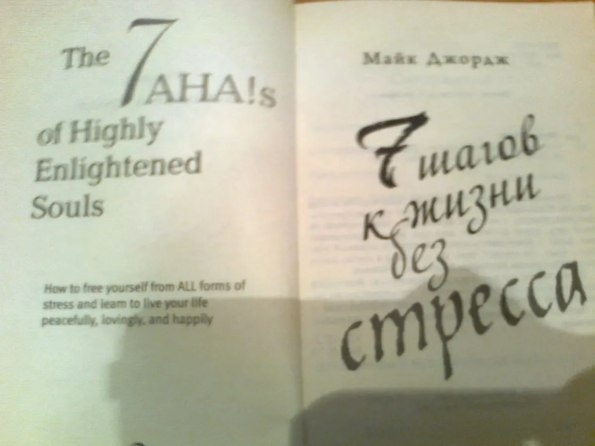 Майкл Джорж 7 шагов к жизни БЕЗ СТРЕССА.2007.София 2