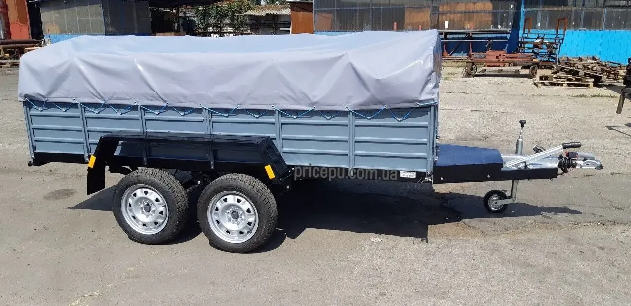 Двухосный Прицеп с Тормозной Системой.Площадка от Производителя!! 2