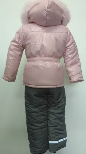комплект Pastels pink натуральный мех 8