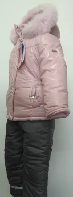 комплект Pastels pink натуральный мех 7