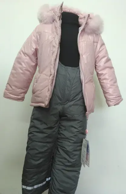 комплект Pastels pink натуральный мех 5