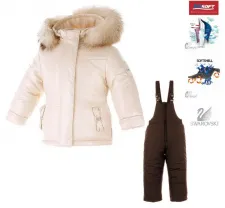 комплект Pastels ecru натуральный мех