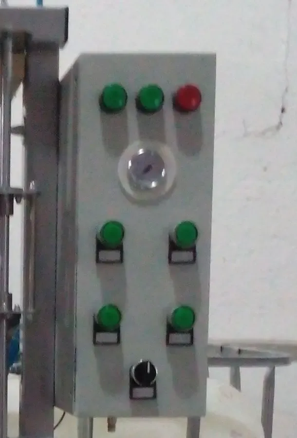 Щит управления и автоматики, панель управления 7