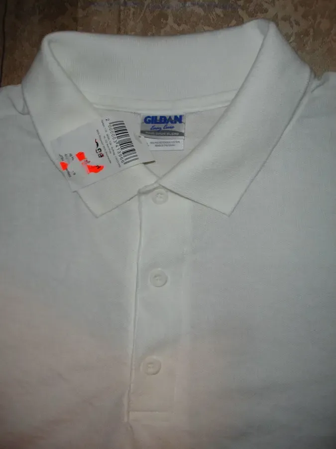 Футболка 2XL, Gildan, біла, нова, літня, кор. рукав, без бокових швів 3