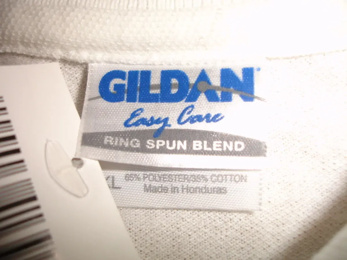 Футболка 2XL, Gildan, біла, нова, літня, кор. рукав, без бокових швів 4