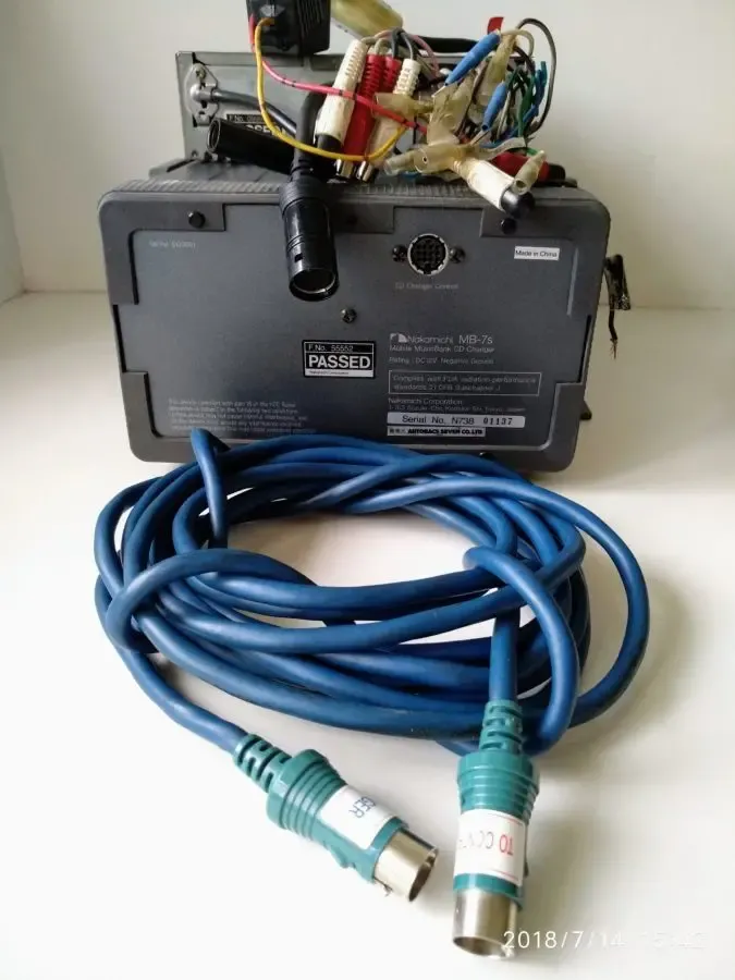 Nakamichi TD-9 + MB-7s Cassette Deck + CD Changer 4