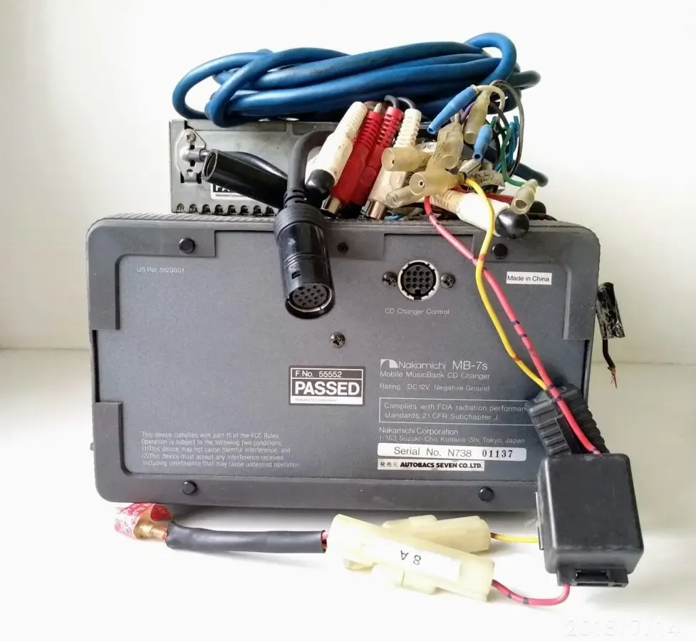 Nakamichi TD-9 + MB-7s Cassette Deck + CD Changer 3