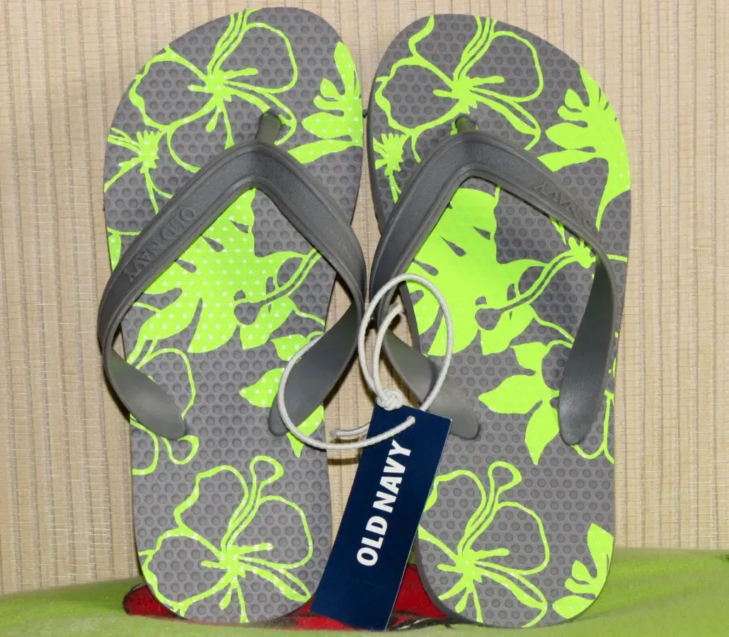 Фирменные вьетнамки шлепанцы Old Navy, 20 см, новые! 2