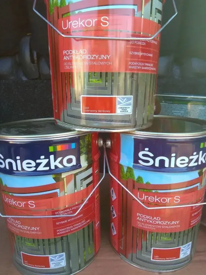 Sniezka Urekor S Снєжка грунтовка для металу 3