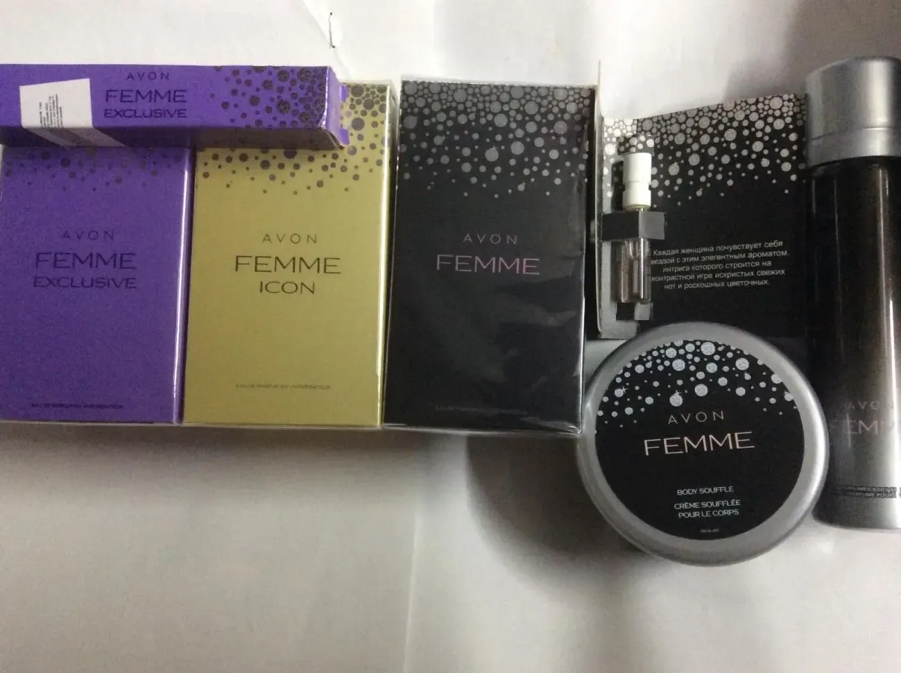 Туалетная вода Femme от Avon.Вся серия 2