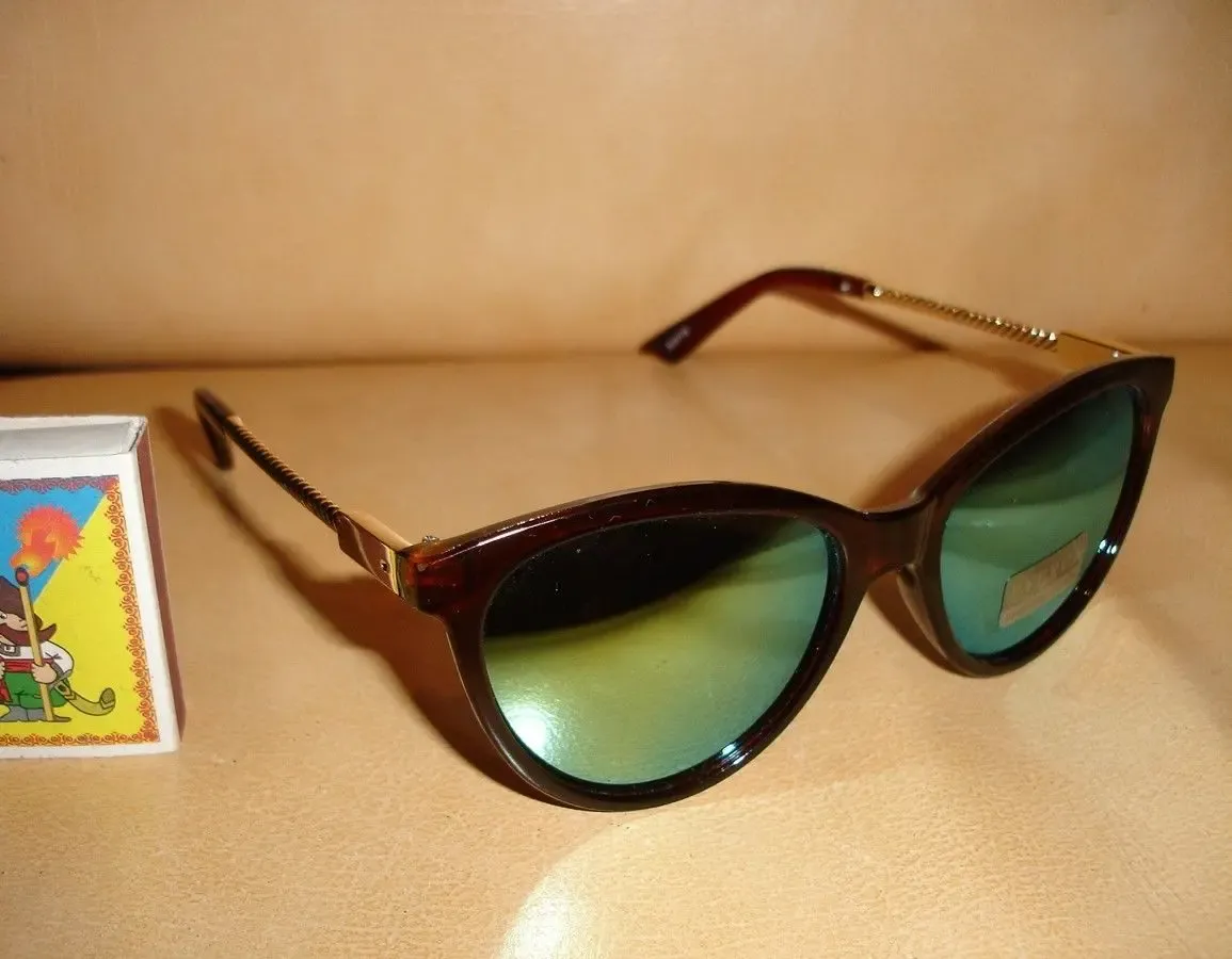 Очки/окуляри сонцезахисні, дзеркальні, НОВІ, жіночі, ефектні