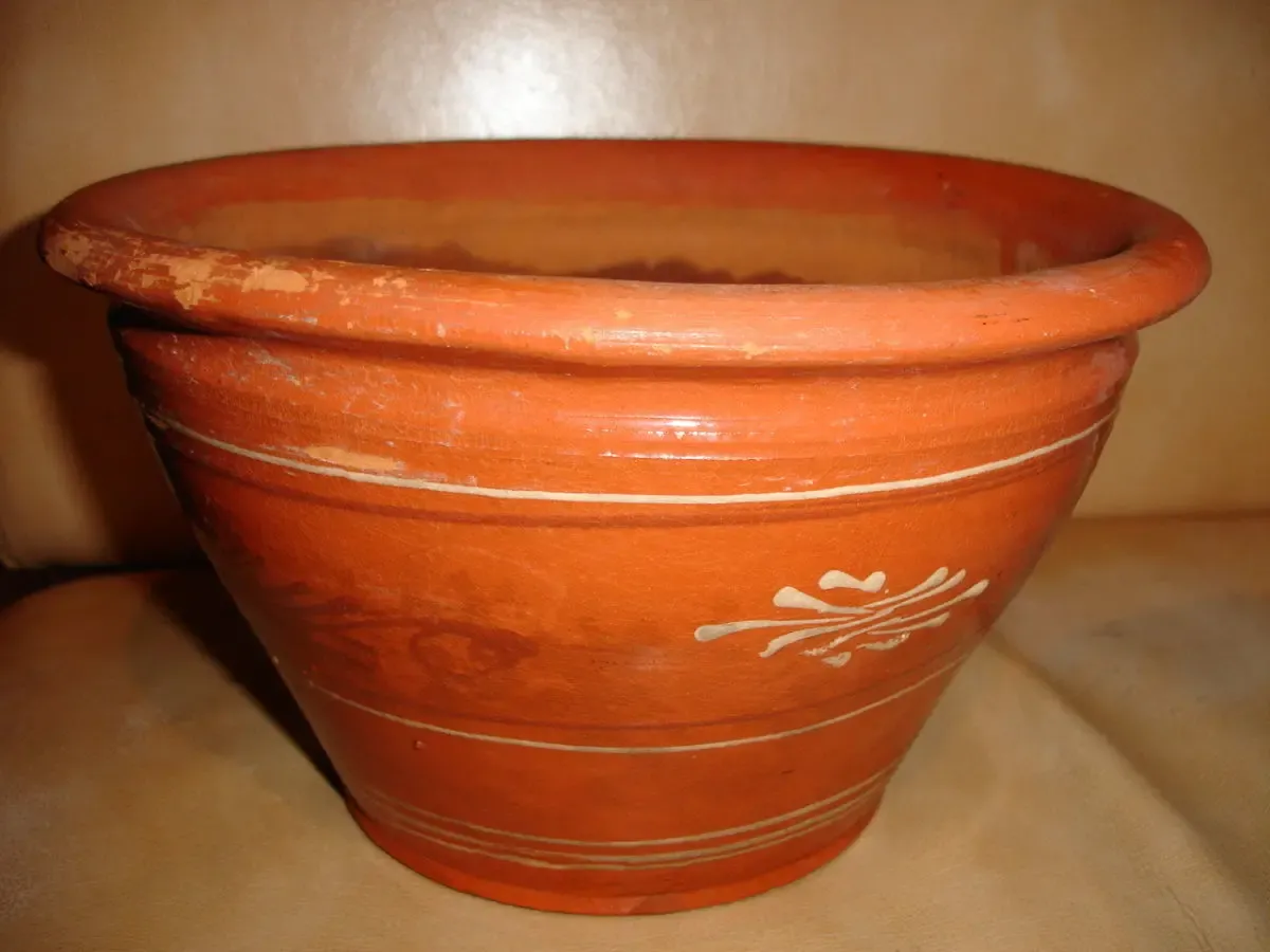 МАКИТРА/макітра керамічна; висотою 15 см; об'єм 3,5 літра. РАРИТЕТ. 7